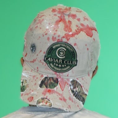 “Kill Streak” Cap – Caviar Club™ Blood & Trophy Edition